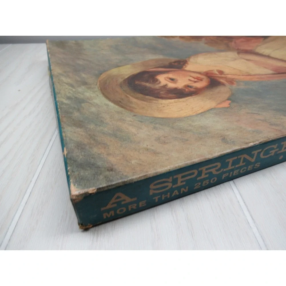 SPRINGBOK JIGSAW PUZZLE‎ ROMNEY MISS WILLOUGHBY COMPLETE 250 PC VINTAGE 1964